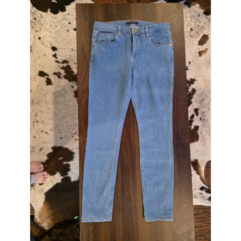 Roberto Cavalli Skinny Jeans Size 42 (US 6/8) Light Wash Stretch Italy